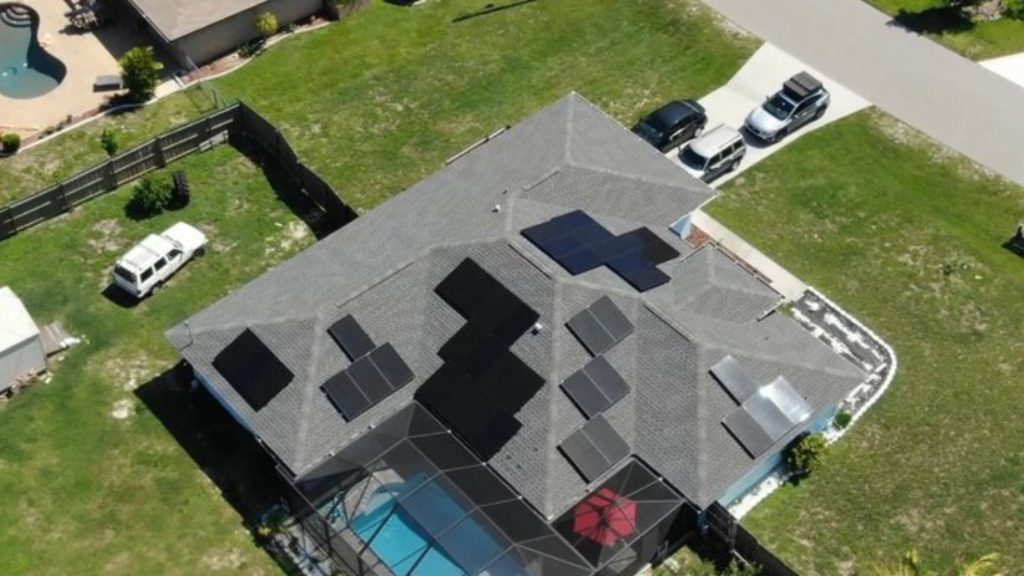Solar Panel project we maintain in Miami-Dade County.